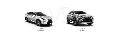 Find your next lexus suv from the lineup, with the nx, ux and rx luxury crossovers, as well as the powerful and spacious gx and lx luxury utility vehicles. What Is The Difference Between The 2019 Lexus Rx 350 F Sport 350l