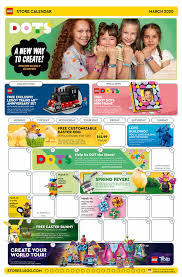 Brickfinder Lego Brand Store Calendar March 2020 Promotions In 2020 Calendar March Lego Brand Store