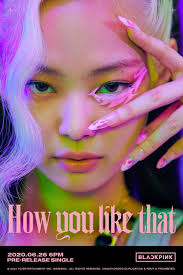 Blackpink How You Like That Title Poster 3 Blackpink Poster Blackpink Blackpink Jennie