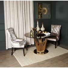 Maybe you would like to learn more about one of these? Pap012 Papua Rose Gold Dining Table