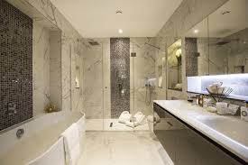 Suites, bowls and basins, showers, baths, furniture, taps, heating. Architectural Bathroom Design Concept Design