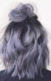36 Grau Silber Ombre Haarfarbe Ideen Fur Aufmerksamkeitsstarke Madels Short Ombre Hair Silver Ombre Hair Silver Hair Color