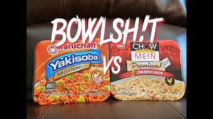 Bowlsh T Maruchan Yakisoba Vs Nissin Chow Mein Spicy Chicken Youtube