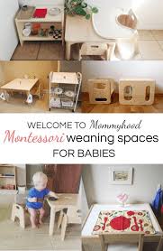 Montessori Weaning Tables For Babies Starting To Eat Solids Montessori Baby Montessori Toddler Rooms Montessori Parenting