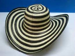 My Favourite From Colombia The Sombrero Vueltiao The Black And White Hats Woven From Dried Cane Leaves And Black And White Hats Sombrero White Hat