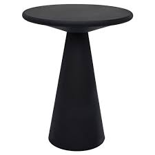 Find deals on products in hardware on amazon. Noir Idiom Industrial Loft Black Metal Round Side End Table Standard 14 24 W Kathy Kuo Home