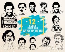 Pablo Escobar Svg Famous People Celebrity Celebrity Silhouette Artist Artist Silhouette Celebrity Svg Celebrity Clipart Famous People Dxf Svg Celebrit Pablo Escobar Escobar Silhouette Artist