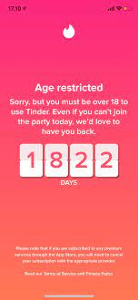 If you're not seeing the option to join tinder with a phone number and you want to avoid linking your personal facebook, the only other known solution is as follows. Banned And Confused I M 18 And I Have Even Showed It And Confirmed It To Tinder But Still They Decide To Flame My Ass Without No Explanation Of What I Can Possibly