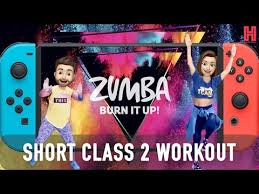 Zumba Burn It Up Short Class 2 Nintendo Switch 2 Player Youtube