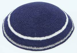 A yarmulke never got purchase, so would just fall off. Kippaco Hand Knitted Yarmulke Knitted Kippah Hat 14 Cm 5 5 Inc 105sm Hand Knitted Kippah Kippah 100 Cotton Bar Mitzvah Kippah Wedding Hand Knitted Yarmulkes Hand Knitted Kippahs For Any Occasion Wedding