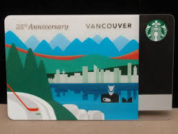 Starbucks gift card discount canada. Starbucks Card Vancouver Canada Is This One In Your Collection