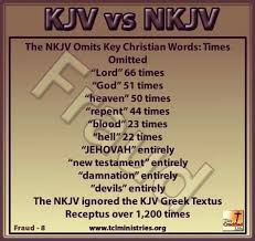 Kjv Vs Nkjv Bible Translations King James Bible Bible Truth