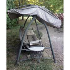Garden winds replacement sling swing seat and back support for patio swings. Replacement Canopy For Costco Lounge Swing Garden Winds Canada