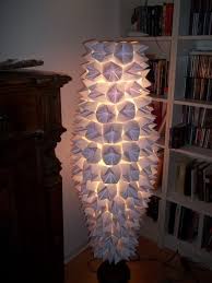 Ikea Stehlampe Aus Papier Upcycling Eingeschaltet Ikea Stehlampe Ikea Stehlampe Papier Ikea Lampen