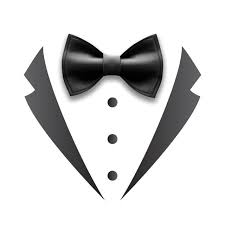 Black Details Suit Tuxedo Vector Design Bow Tie Collar Buttons Elegance Accessory Element Gentelman Luxury Tux Costume Flat Mens Suits Tuxedo Wedding Suits Men