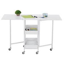 Kensington Table Rolling Cart By Simply Tidy In 2020 Rolling Cart Small Space Office Storage Spaces