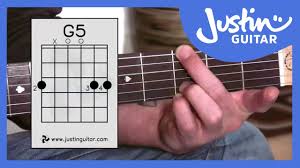 This alternate shape (a standard major barre chord with root on the fifth string) for playing a c major chord is actually based on the a major chord shape. G Chord Variations Justinguitar Com