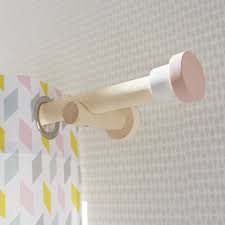 Embout Inspire Rose Brut Pour Tringle A Rideau Diam 28 Mm Tringle Rideau Rideau Chambre Bebe Rideau Enfant