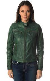 Pin By Ozsale On Jackets Online Shopping Clothes Green Leather Jackets Shopping Outfit