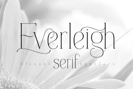Introducing the modern gunstand elegant classy condensed serif font. Everleigh Serif Font In Fonts On Yellow Images Creative Store