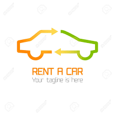 Vector Template Of Car Rental Company Logo Rent A Car Automotive Rent A Car Car Rental Company Car Rental
