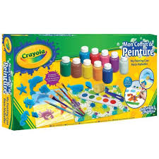 Cadeaux de noël pour les enfants de 2 ans, 3 ans et 4 ans. Crayola Mon Coffret De Peinture Activites Pour Les Enfants Kit Crayola Cdiscount Jeux Jouets