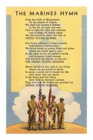The Marines Hymm Kids Marine Corps Hymn Marine Corps Once A Marine