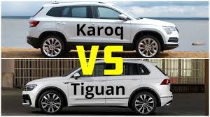 Hyundai tucson is 4480mm long, 1850mm wide and 1660mm tall and rides on a wheelbase measuring 2670mm. Skoda Karoq Vs Seat Ateca Skoda Karoq Review