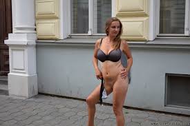 Renata in Busty in Nude In Public - Cherry Nudes