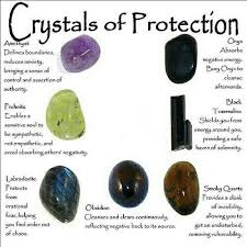 Crystals Of Protection Crystals Stones And Crystals Gemstone Healing