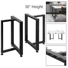 A rectangular top of white finished mdf rotates 90 degrees and it's square when fold out. Metal Table Legs Dining Table Adjustable Coffee Table Legs Desk Legs Set Of 2 Furniture Parts Home Garden