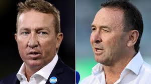 Wayne is known to have coached iken at brisbane broncos and australian test teams, and the queensland state of origin. Ricky Stuart V Trent Robinson Feud Played Out Again In Nrl Finals Daily Telegraph
