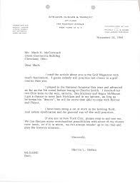 Letter from Marvin L. Olshan to Mark H. McCormack, November 21, 1961