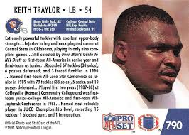 Amazon.com: Football NFL 1991 Pro Set #790 Keith Traylor #790 DC EX RC  Rookie Broncos : Collectibles & Fine Art