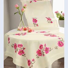 Punto Cruz Gratis Mantel Rosas Genuardis Portal Saten Dikis Kanavice Kanaviceler