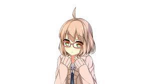 Complete list of glasses characters. Hd Wallpaper Anime Beyond The Boundary Brown Hair Girl Glasses Mirai Kuriyama Wallpaper Flare