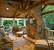 Detached Outdoor Covered Patio With Fireplace