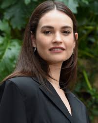 Lily James Proves Honey Butter Blonde Is The Ultimate Spring Hair Colour