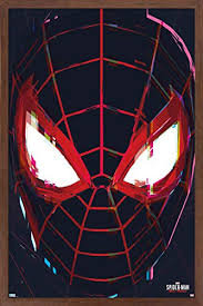 Miles' closest ally is his best friend ganke lee, who keeps morales' secret identity safe. Trends Internationaltrends International Marvel S Spider Man Miles Morales Face Wall Poster 14 725 X 22 375 Mahogany Framed Version Dailymail