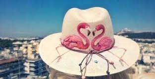 41 Ideas Hat Art Fashion Sombreros Fancy Hats Painted Hats Painted Hat