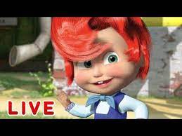 live masa ile koca ayi masa nin sakalari masha and the bear youtube in 2021 disney characters character disney princess
