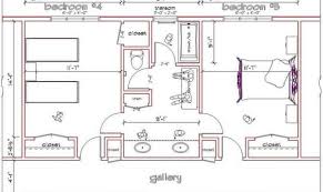 The wooden finish applied to the furniture compliments the jack and jill bathroom layout used to design this space. Key Benefits Jack Jill Bathroom Floor Plans House Plans 100917