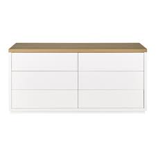 Commode Blanche 6 Tiroirs Commode Blanche Commode Bois Commode