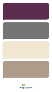 Eggplant Charcoal Champagne And Ashwood Free Color Swatches Ordered At Magnetstreet Com Master Bedroom Colors Champagne Wedding Colors Bedroom Colors