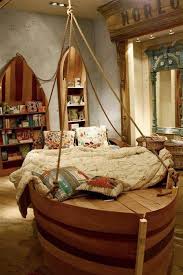Pallets Cool Kids Bedrooms Kids Room Design Boat Bed