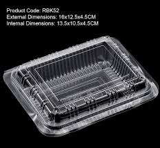 Plastic containers are containers made exclusively or partially of plastic. Disposable Clear Plastic Box Containers Multi Purpose Sizes For Food Cake Salad Ebay