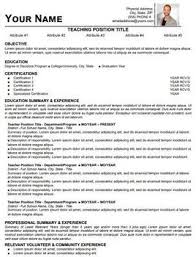 Format in a logical structure. Freebie 2020 2021 Teacher Resume Layout Example By Teacher Branding