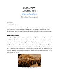 Menurut asal usul penguasa selama masa 508 tahun daulah abbasiyah mengalami tiga kali pergantian penguasa, yaitu. Pdf Dinasti Abbasiyah Alif Bahrah Academia Edu