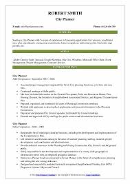 Cv template for town planner / 530 free resume examples for any job industry in 2021 : City Planner Resume Samples Qwikresume