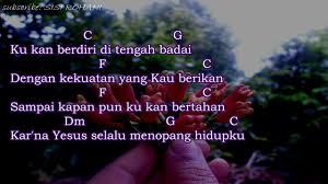 Kunci Gitar Engkaulah Perisaiku Lagu Rohani Kristen Chord Dan Lirik Youtube